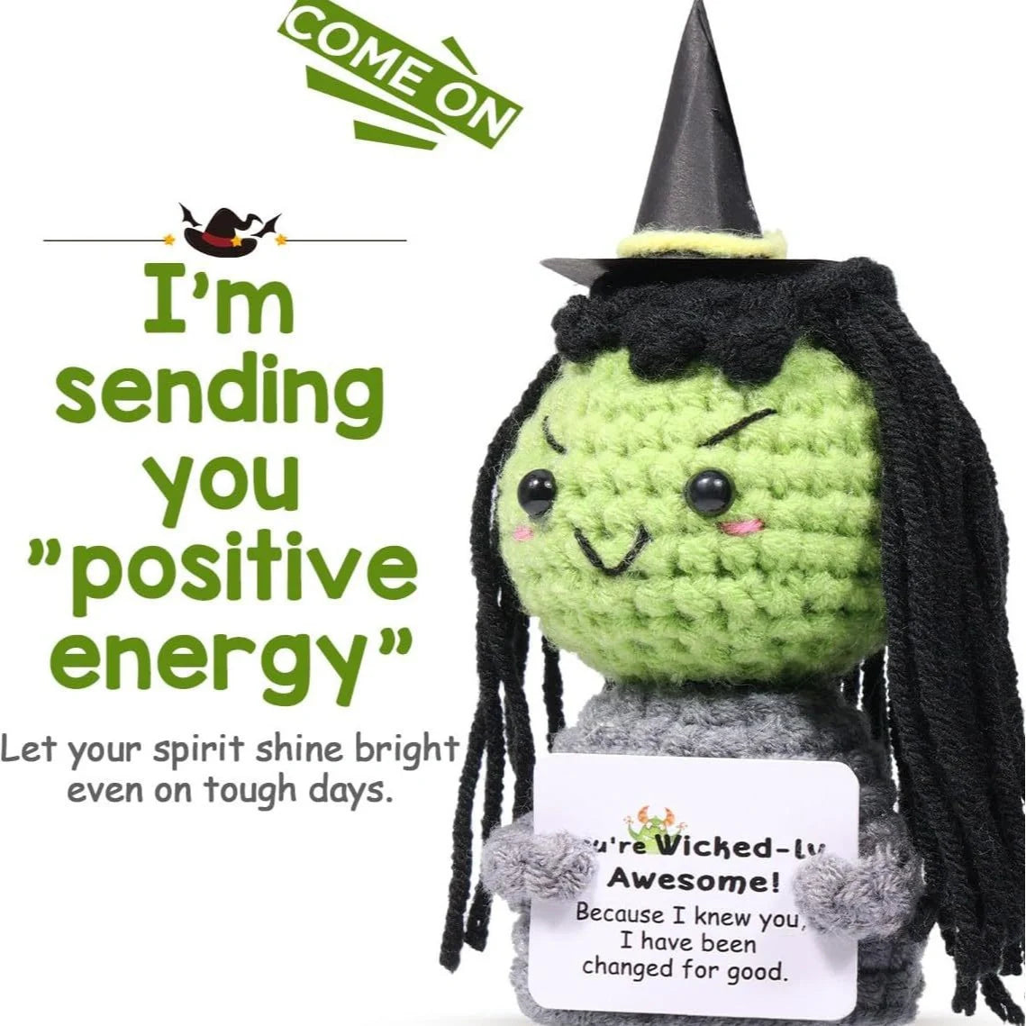Emotional Support Crochet Fairy & Witch Toy Series