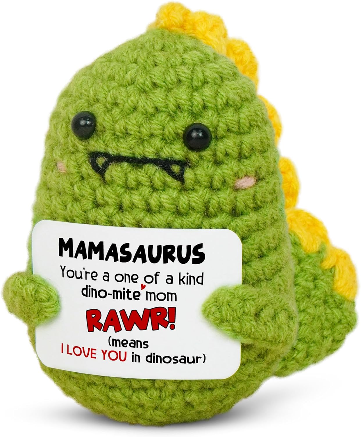 OASSIE Gifts for Mom from Daughter Son - Handmade Positive Crochet Turtle Sunflower - Mothers Day Birthday Gifts for Mom Mother in Law Mama Grandma, Emotional Support Crochet