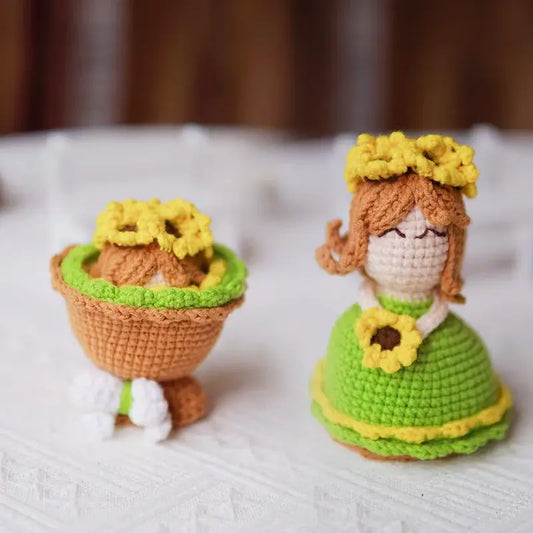 Crochet Two-Sided Doll Toy Series