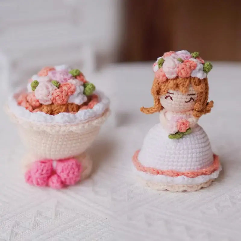 Crochet Two-Sided Doll Toy Series