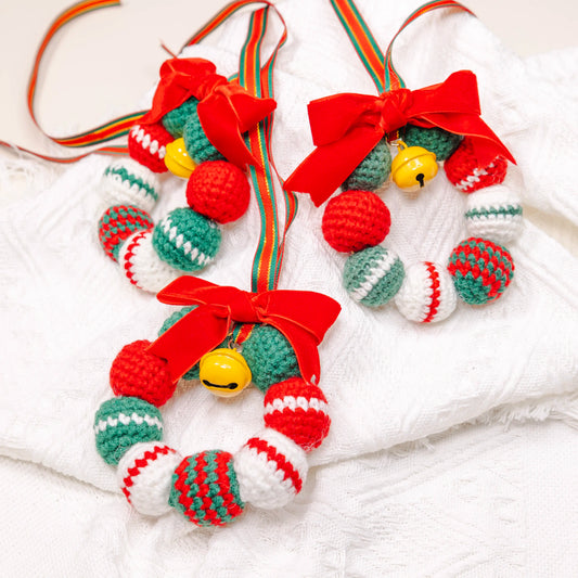 Crochet Christmas Hanging (Set of 3)
