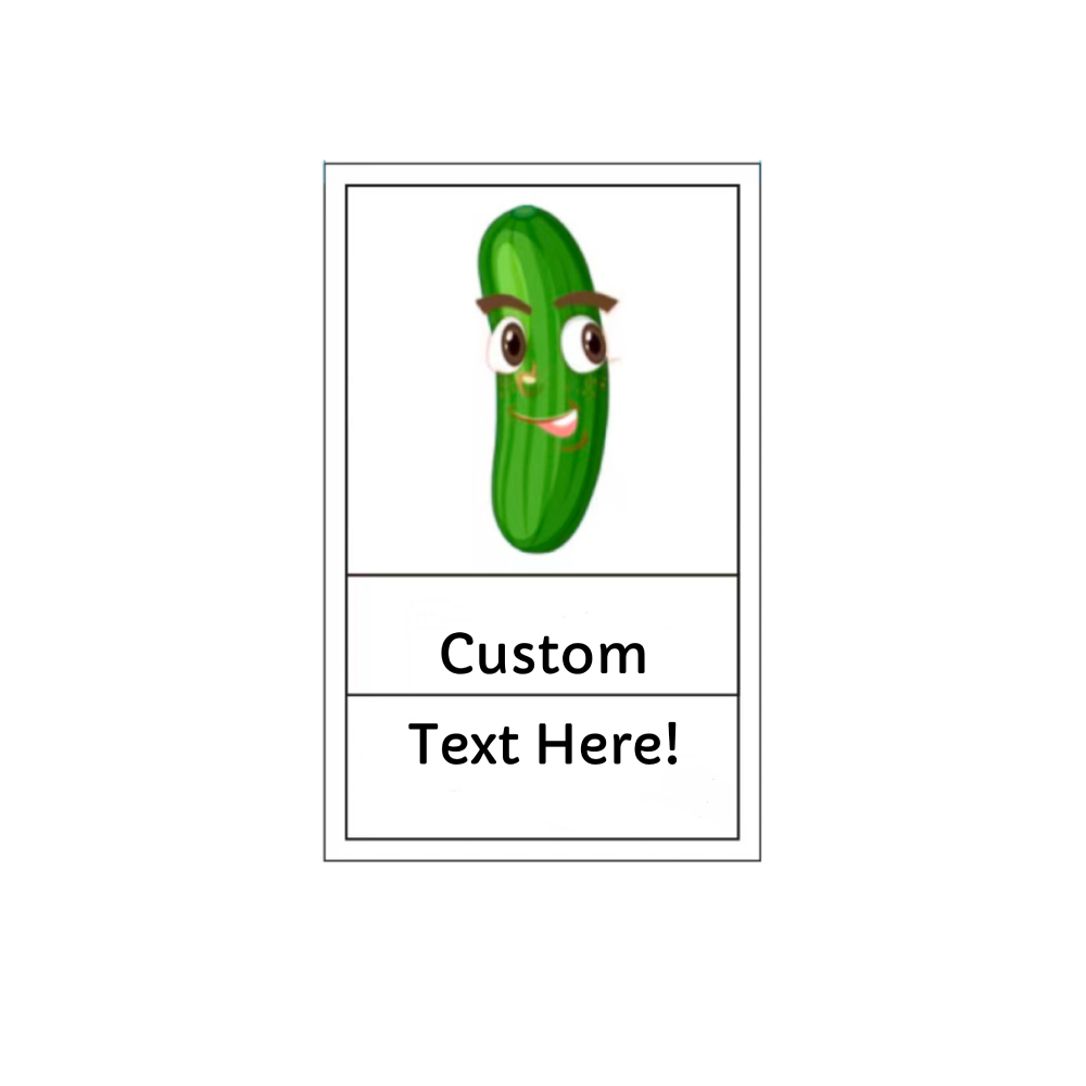 Custom Text Emotional Support Pickles for Bundle Set Get Well Handmade Positive Gift for Pickle Lover Stay Happy Motivated New Year Resolution Gift Exchange Family Giving - The Bloom Crafter