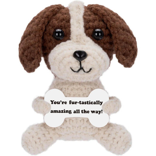 Emotional Support Crochet Dog Toy