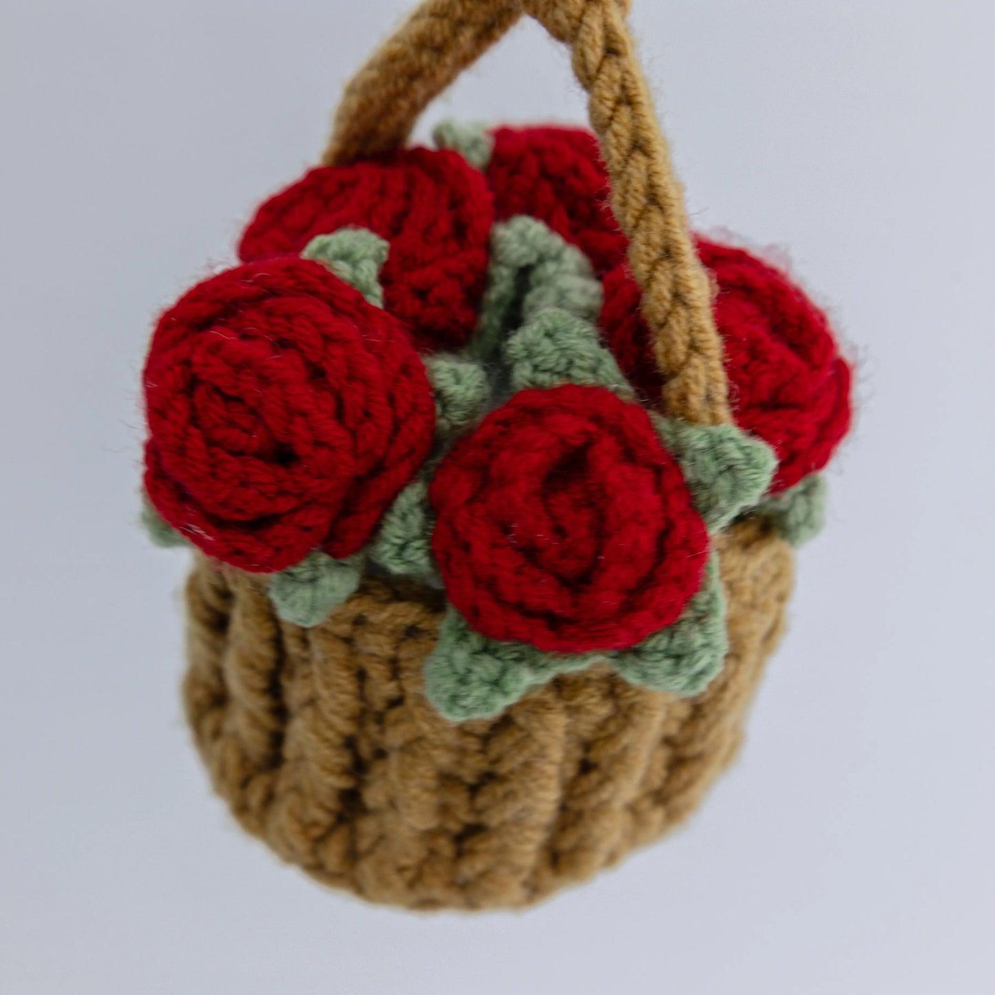 Rose Flower Basket Hanging